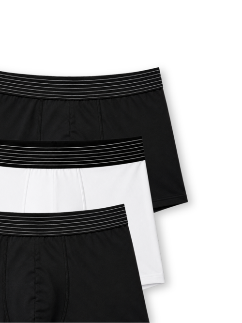 Men Boxershort Pack of 3 (Black-Black-Black)