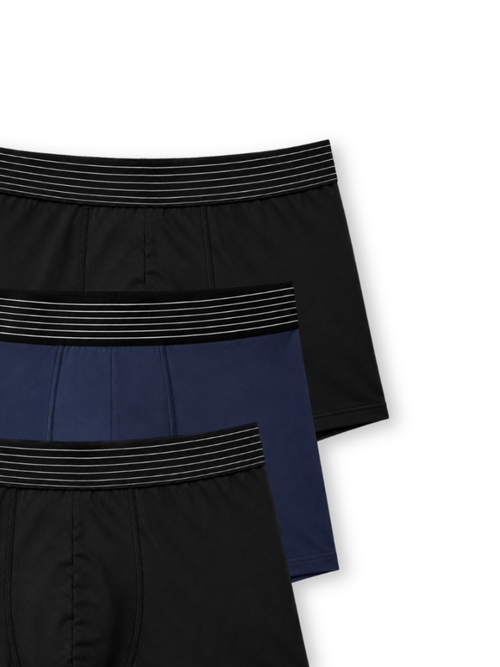 Men Boxershort Pack of 3 (Black-Navy-Black)