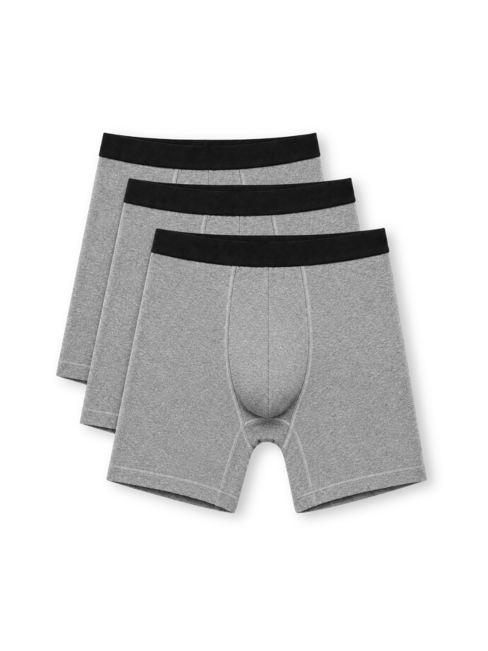 Men Long Leg Boxer Brief (Pack of 3)