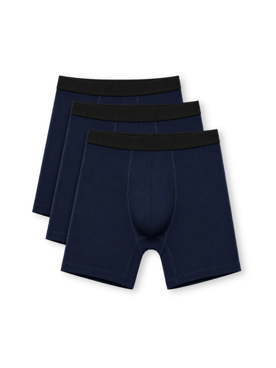 Men Long Leg Boxer Brief (Pack of 3)