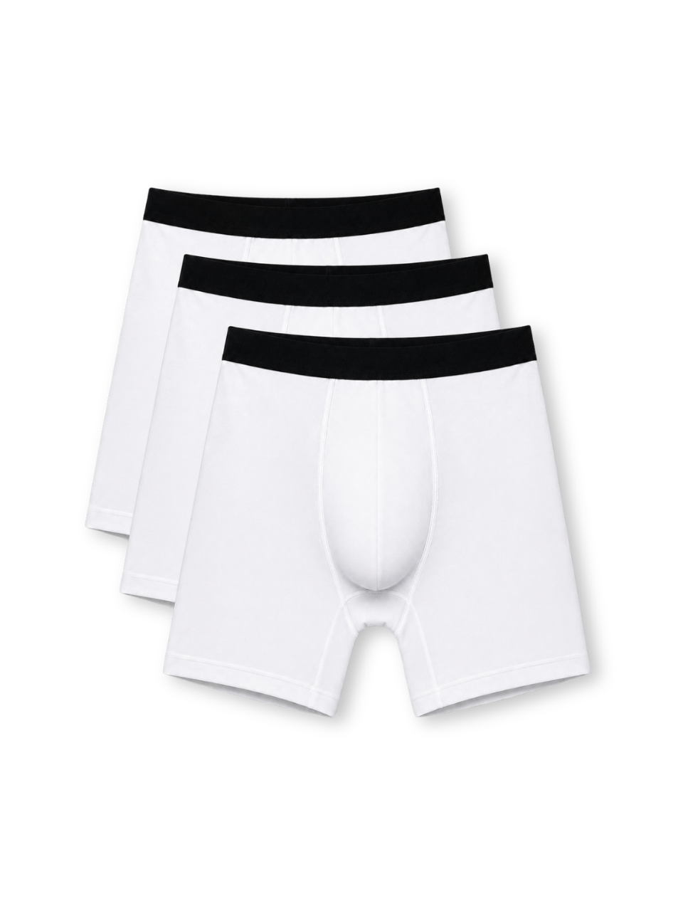 Men Long Leg Boxer Brief (Pack of 3)