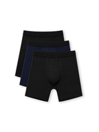Men Long Leg Boxer Brief (Pack of 3)