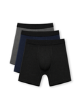 Men Long Leg Boxer Brief (Pack of 3)