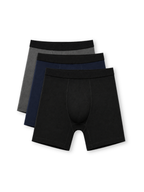 Men Long Leg Boxer Brief (Pack of 3)