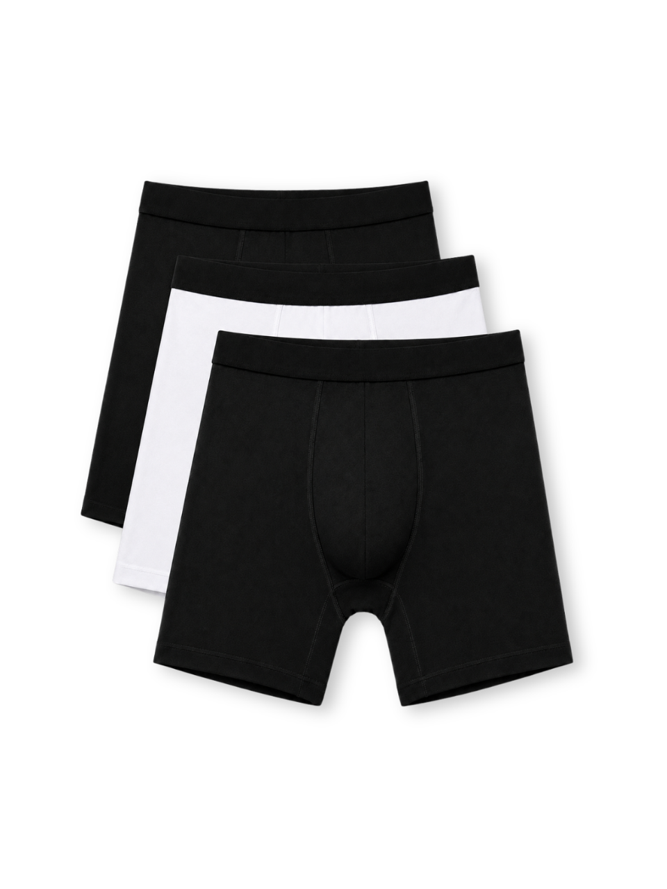 Men Long Leg Boxer Brief (Pack of 3)