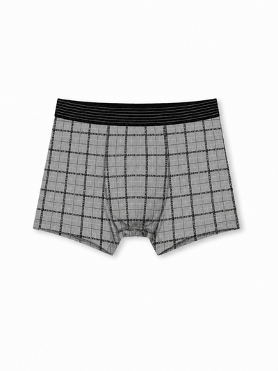 Men Printed Boxershort (Pack of 1) Grid Print