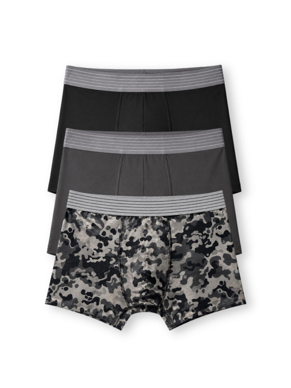 Men Printed Boxershort (Pack of 3) Camo Print