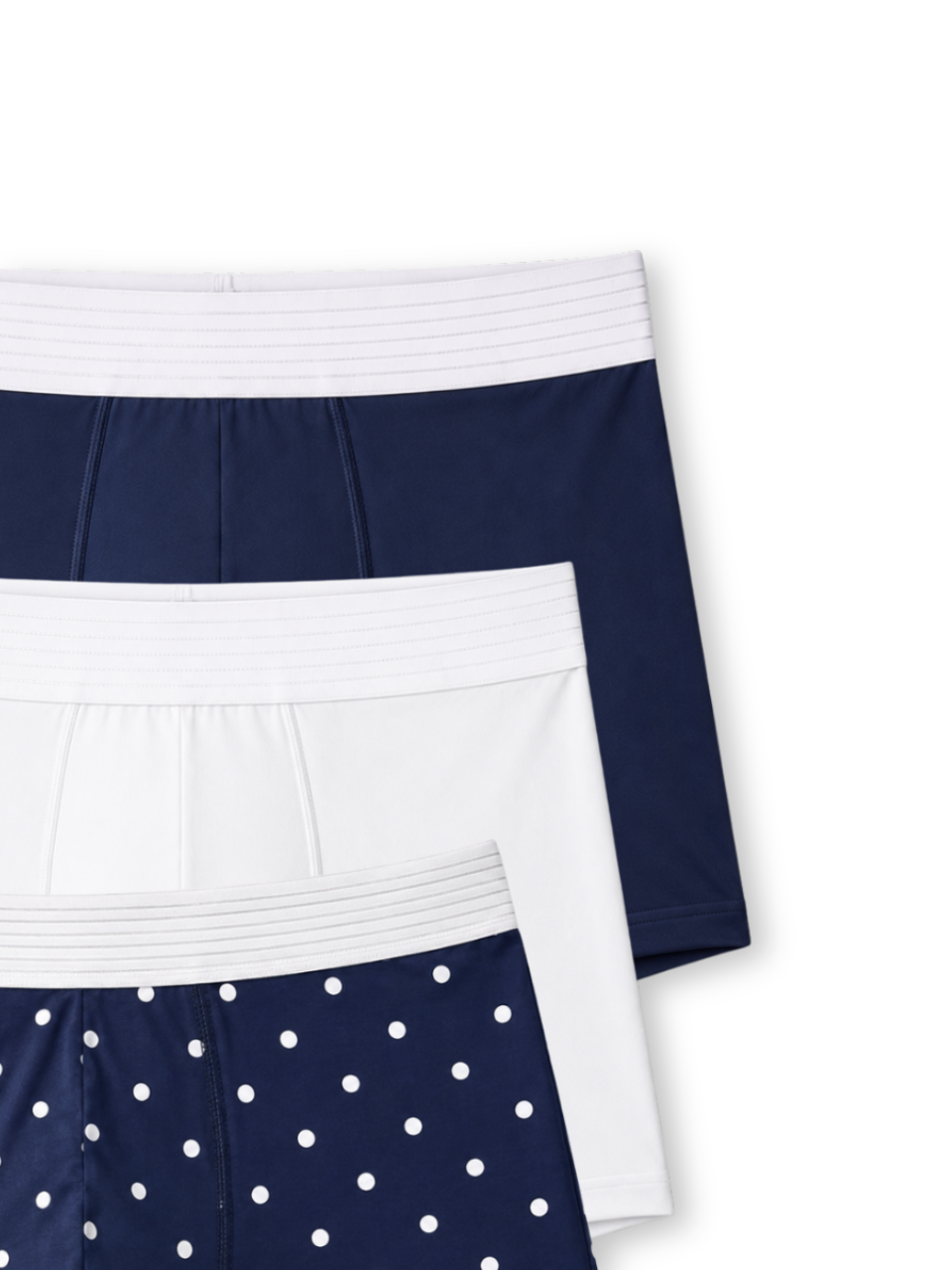 Men Printed Boxershort (Pack of 3) Navy Dots