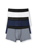 Men Printed Boxershort (Pack of 3) Navy Stripes