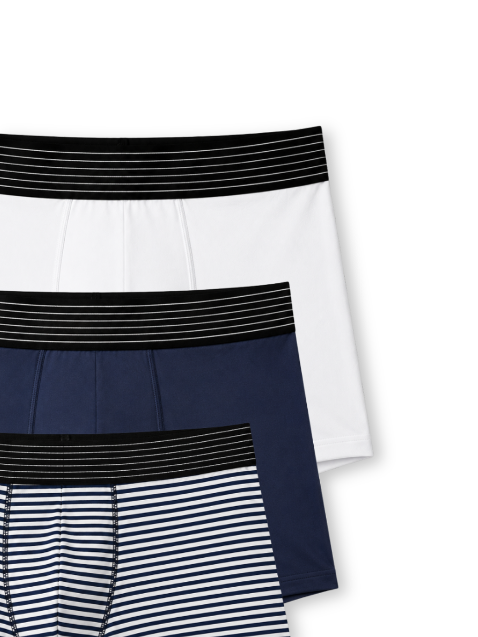 Men Printed Boxershort (Pack of 3) Navy Stripes
