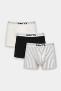 Printed Boxershort (Pack of 3) - Navy Orbits